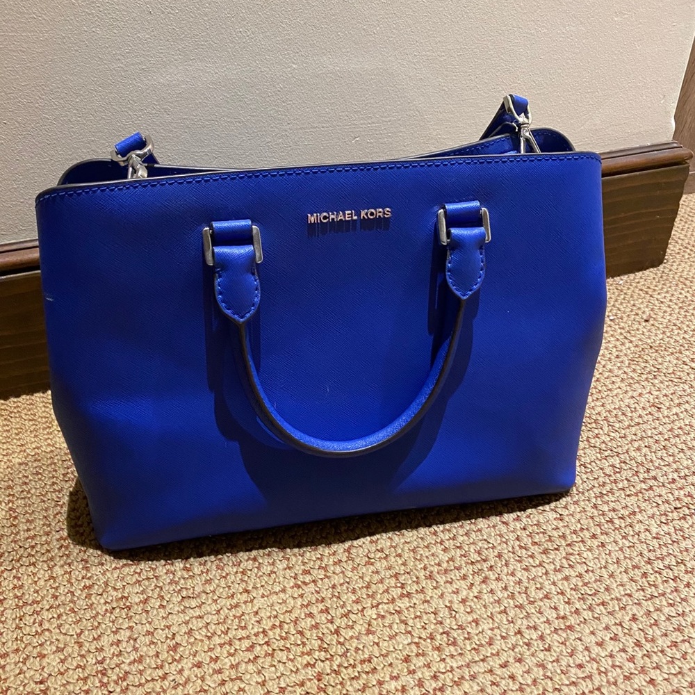 COPY - Michael Kors blue purse